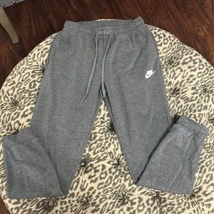 Nike grey joggers size small